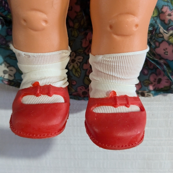 VTG rare Monica doll red hair blue eyes Mighty star Goodtime toys Hong Kong - Picture 13 of 16